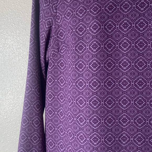 PRANA Purple Geometric Dress - Picture 7 of 7
